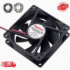 8025b12v2p2.5high Wathai 80mm X 25mm Dc Brushless Case Cooling Fan 12v 0.35a Ball Bearing 4500rpm High Sp