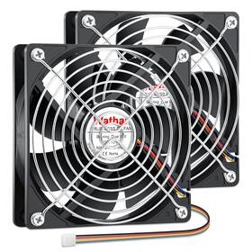 8541606357 Wathai 120mm X 25mm 4pin 12v Computer Case Fan Dc Brushless Cooling High Spe