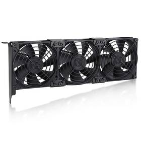 9225s12v3p Wathai 3x90mm Gpu Cooler Fans 120 Cfm Pwm 12v For Gaming Video Editing Mining