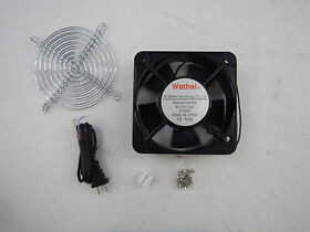 Wathai Ac15050b110v Ac High Airflow Fan 150x150x50mm Black