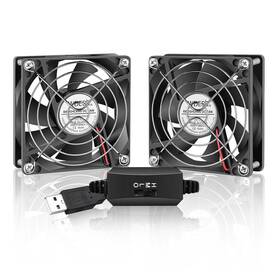 1-8025-router Wderair Mini 80mm Usb Computer Pc Case Cooling 5v Powered Fan Quiet Cabinet Cooler Fa