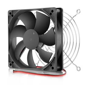 12025b-24v2p Wderair Dc 120mm X 25mm 24volt Pc Case Brushless Cooling Fan Dual Ball 12025