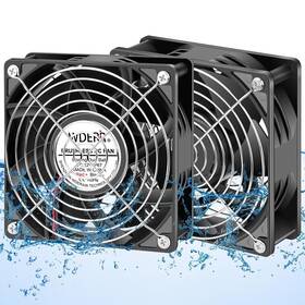 12038b Wderair 12v Dc Waterproof And Moistureproof Ip67 Rated 120mm X 38mm High Airflow Exha