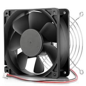 Wderair 12038b-24v2p Dc 120mm X 38mm 24v Brushless Cooling Fan Dual Ball Bearing 12038
