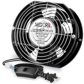 Wd1751aa Wderair High Speed Axial Muffin Fan 172mm X 150mm 51mm With Switch 110v 120v For Di