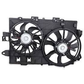Wedoauto Wde00400017-1 Dual Radiator Cooling Fan Assembly Fit For Chevy Equinox 2006-2008