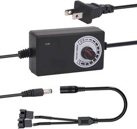 Pa-01 Wgmhefun Multi-functional 12v Pc Fan Speed Controller Power Supply 100-240v Ac To