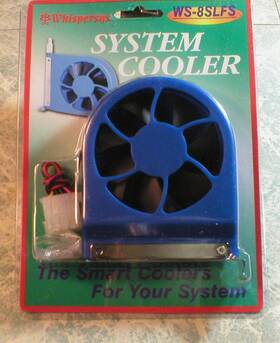 Ws-8slfs Whispersys Expansion Slot Fan Plus Bonus - New Open Box Tested