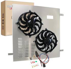536-51341d Wialufip 753252690849 Raditor Shroud Fan For 2003-2010 Dodge Ram 2500 3500 5.9l 6.7l Cummins High O