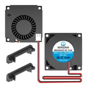 2pfan4010g12d Winsinn 40mm Blower Fan 12v 3d Printer Micro 12 Volt Fans 4010 Dual Ball