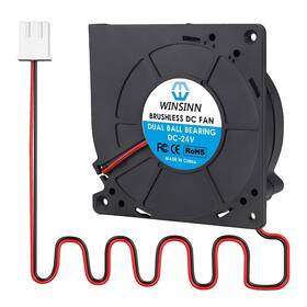 F12032g24db Winsinn Dual Ball Bearing Dc 24v 120x32mm 2pin Cooling Turbine Turbo Blower Fan