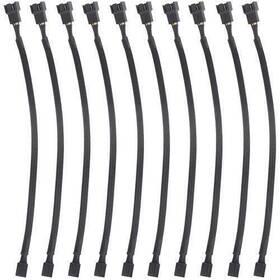 Wmycongcong 705169049241 10 Pcs Inch 4 Pin Fan Extension Power Cable Computer Pc Ca