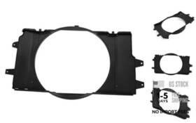 Mo-2383 Wofeili Llc Fan Shroud Compatible With 1994-2002 Dodge Ram 2500 3500 Replacement For