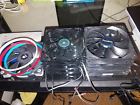 X120mm Coolermaster 7 Case Assorted Fans Corsair Enermax