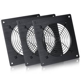 1034-jgmb120x3 Xiaoqijia 120mm Ventilation Grille For Pc Computers And Av Electronic Cabinets - Includes