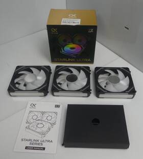 Xigmatek 883371020415 Alpha Starlink Ultra Argb Fans 3 Used