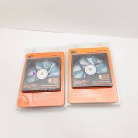 Clf-fr1255 Xigmatek Aos Xaf-f1256 120mm Fan With Copper Bushing Axis Blue Blade White Led