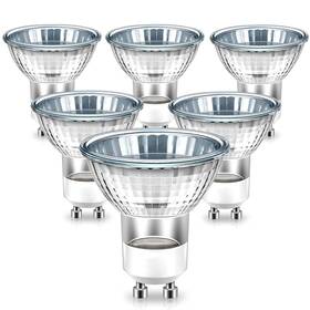 695821 Xjzjy Gu10 120v 50w Mr16 Bulbs 6 Pack