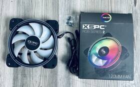 Xspcwc22015927 Xspc New Rgb Series 2 / 120mm Fan Pwm 800-2200 Rpm 5v 3pin Addressable