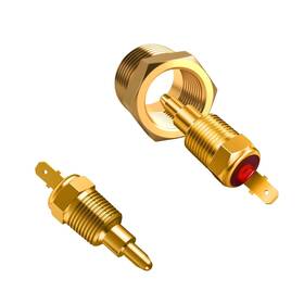 Ydyk1024 Ydykpower 3/8 Inch Npt Thermostat Fan Switch 200ftf On - 185ftf Off Automotive Engine Elect