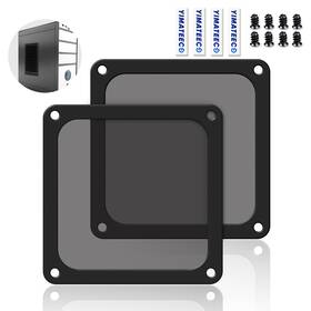 Yimateeco-pc2bk004 Yimateeco Dust Filter Pc 140mm For Computer Cooler/psu/routers 2pcs - Nylon Black