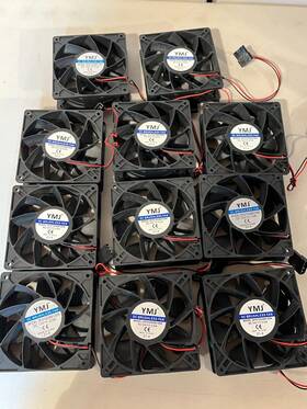Dfg12038b12dn Ymj / Inter-tech 88885578 Eleven 11 Dc Brushless 120mm Fan Case - P/n