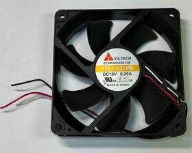 Fd121225mb Ys Tech Lot Of 7 12v 0.29a Dc Brushless Fan 120 25mm 3 Pin