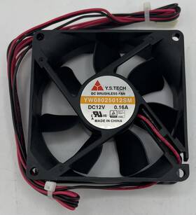 Yw08025012sm Ys Tech Qty 5 80mm X 25mm 80 25 12vdc .16a Brushless Fan