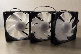 Zh1225dsl-slr Zalman Zh1225dslslr Case Fans 3 Pack Fixed Rgb Pulled From Brand New