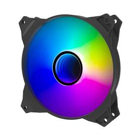 Zm-if120 Zalman 120mm Infinity Mirror Argb Case Fans Silent 3-pin Addressable Rgb For D