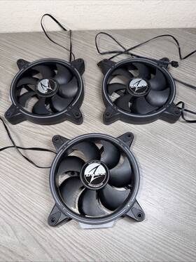 Zm-rfd120a Zalman Zmrfd120a Rgb Led Pc Case Fan / 120mm Lot Of 3