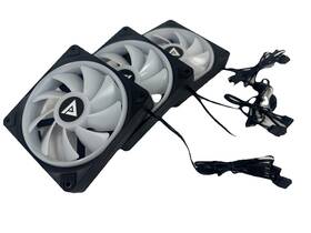 Ae1800-pwm Zhanyu 3 Pack - Led Computer Case Pc Cooling Fan Rgb Quiet Pwm 4pin 12v 120mm