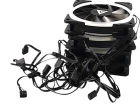 Zy1202512sl12v Zhanyu Ln1800-pwm 4 Piece Computer Case Pc Fan Ln1800 Pwm 120mm4pin