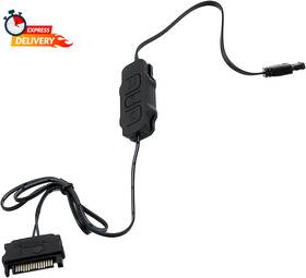 Zxuezheng 744759794253 Argb Pc Fans Controller Kit 5v 3pin Mini Splitter Sata Power Rgb Fan C