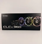 Evga Clcx 360 All-in-one Liquid Cpu Cooler Lcd Display Argb Fans Intel Amd. Fixed Price $185.00.