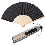 50PCS Imitated Silk Fan Fabric Bamboo Handheld Folded Bridal Da.... Fixed Price $65.91.
