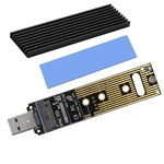 Sintech Nvme Ssd Card, 3.0 M.2(NGFF) Key External Case Box With Usb.... Fixed Price $22.79.