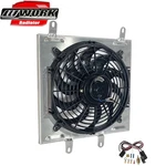 Aluminum Shroud+electric+fan Radiator For 92-00 Honda Civic Ek Integra Db Dc. Fixed Price $47.30.