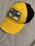 Pittsburgh Penguins Nhl Authentic Pro Fan Favorite Gold/black Trucker Hat Cap. Fixed Price $12.99.