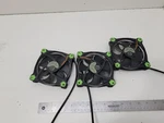 Thermaltake TT-1225 A1225L12S 12025 12V 0.30A Silent Cooling Pc Fan 3-PIN 3-PACK. Fixed Price $25.33.