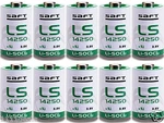 10 X Saft 1/2 Aa 3.6V Lithium Battery 1200MAH High Capacity. Fixed Price $57.59.