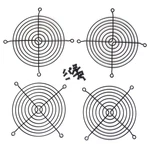 Honbay 4PCS 120MM Computer Case Fan Grills Guard Protector With Screws (blac. Fixed Price $8.95.