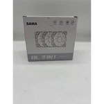 Sama Bl 3 Argb Fan Kit White 120MM Hydro Bearing 1100RPM. Fixed Price $12.46.