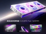 Asiahorse Dawn Pro 120MM Argb Pwm Case Fans 3 Per Box New. Fixed Price $27.99.