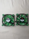 Cougar Green Led CFD120 / CF-D12HB-G Cooling Fan Open Box Untested. Fixed Price $18.00.