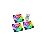 Raijintek Iris Rbw Add 120MM Chassis Kit, 3X Led Fans With Controller. Fixed Price $19.90.