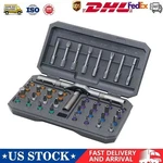 42 In 1 Magnetic Screwdriver Set Diy Ratchet Handle Black. Fixed Price $21.99.
