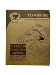 New Cougar Turbine CF-T12S4 Case Fan 1200RPM 3 Pin 120MM (4 Pcs). Fixed Price $29.99.