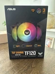 Asus Tuf Gaming TF120 Argb 3-PACK Pwm Aura Sync Fan, 76CFM, 120MM. Fixed Price $38.06.