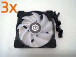 Lot Of 3 Cyberpower Pc AF120 Argbpwm DF1202512RFHN Hydraulic Bearing Fans Black. Fixed Price $13.99.
